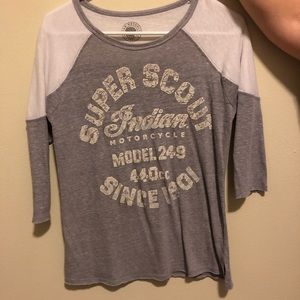 indian motorcycle long sleeve